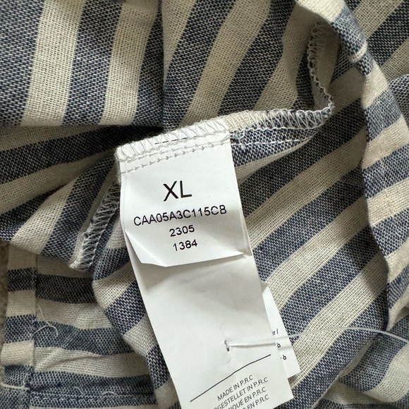 Cupshe Women Striped Mini Beach Summer Shirt Dress, only tried on. - Picture 9 of 10